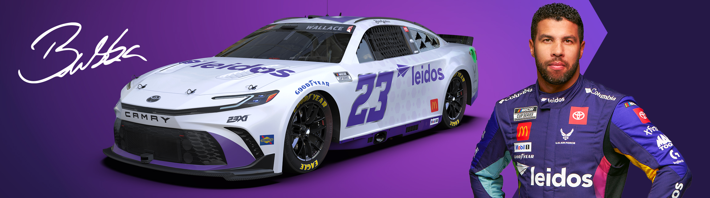 Bubba Wallace Hero Image