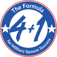 Military Spouse 4+1 Commitment logo