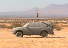 Vehicle in the desert