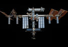 the International Space Station pictured from the SpaceX Crew Dragon Endeavour