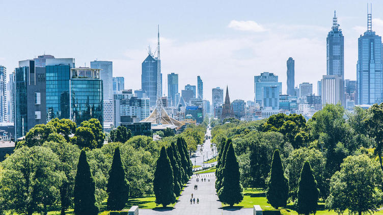 Melbourne skyline